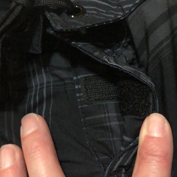 Mossimo Men’s Black Swim Shorts Size 28 - Picture 5 of 8